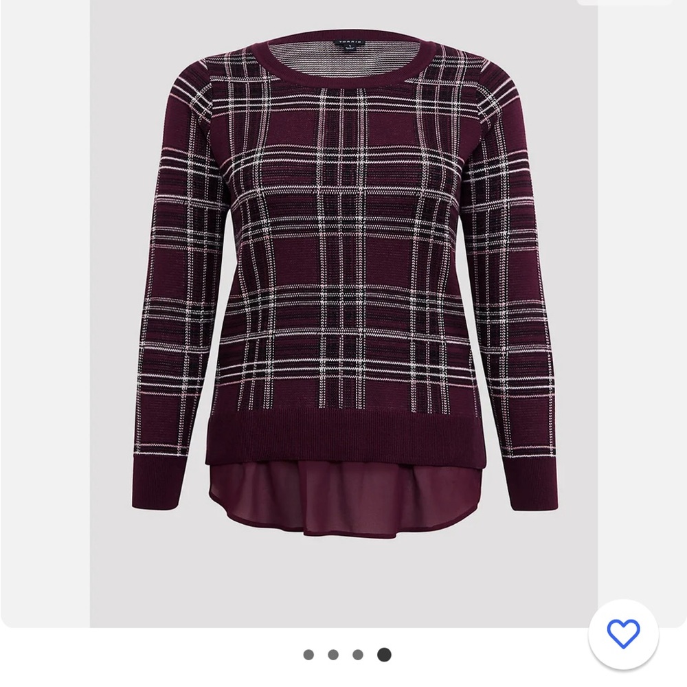 Plaid Torrid Sweater